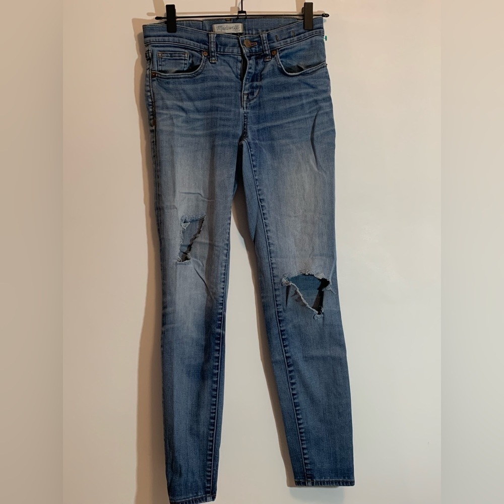 Madewell Distressed Skinny Jeans
